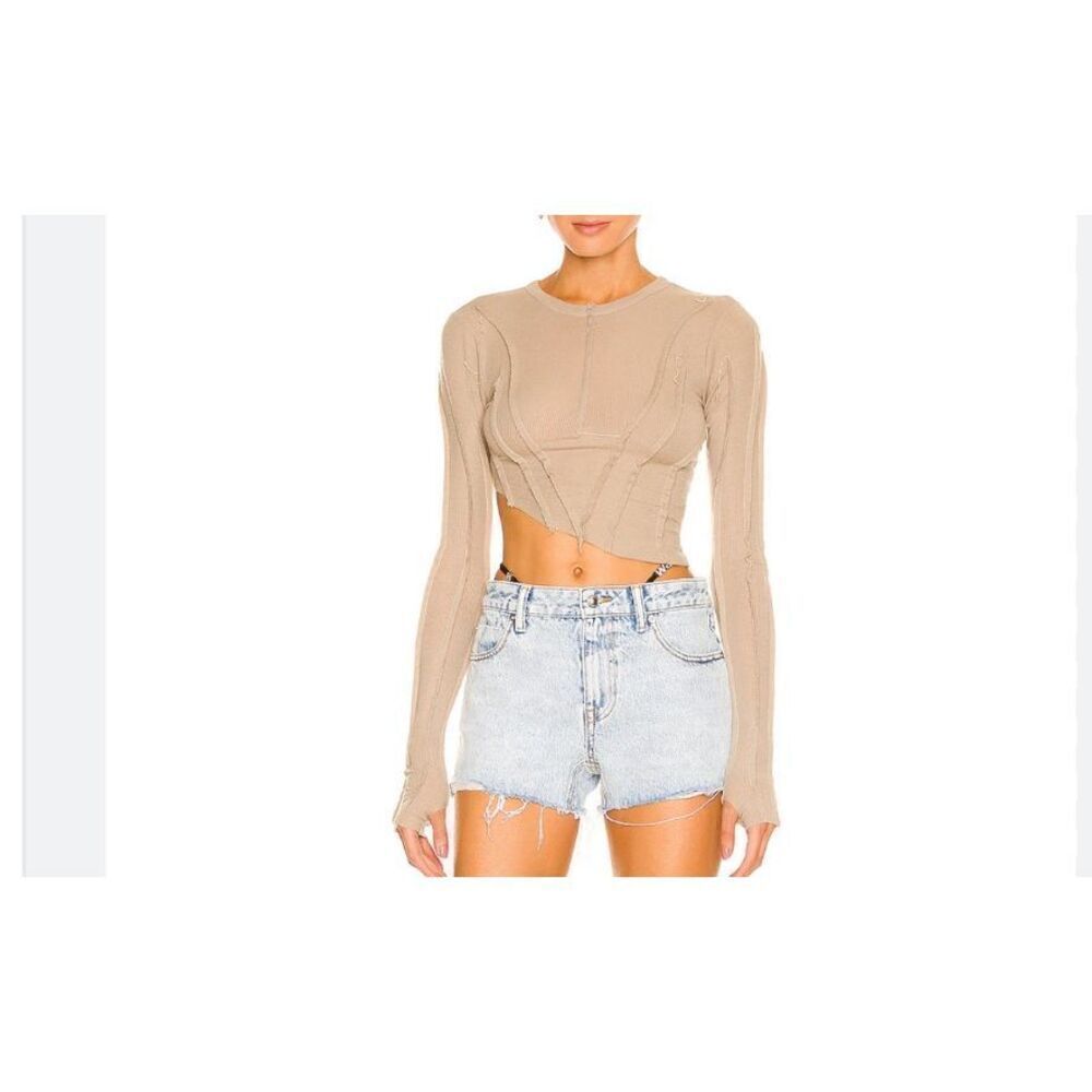 NWT Sami Miro Vintage Asymmetric Tee Shirt